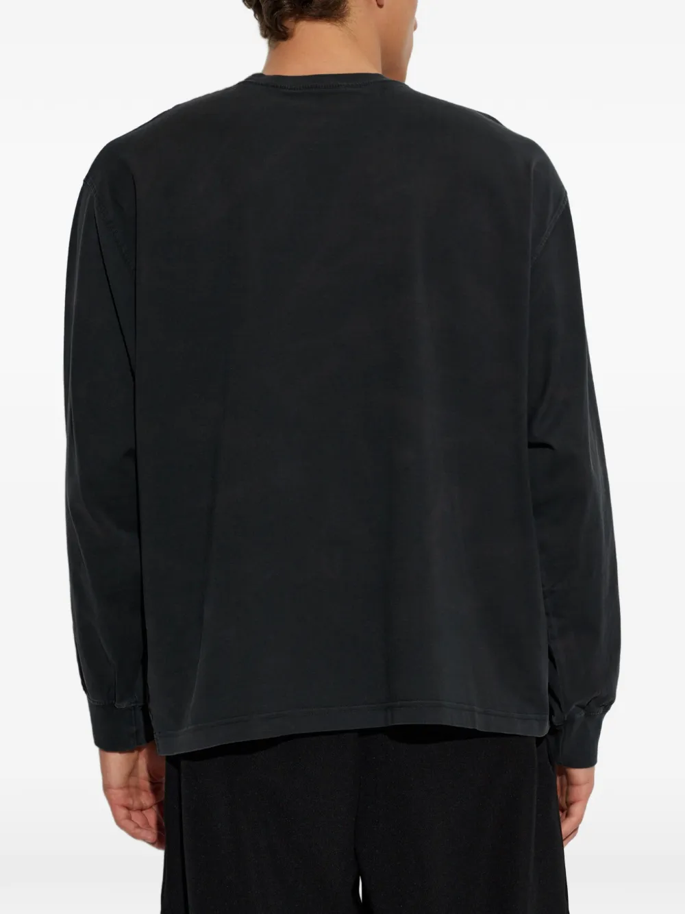 Song For The Mute T-shirt met patch Zwart