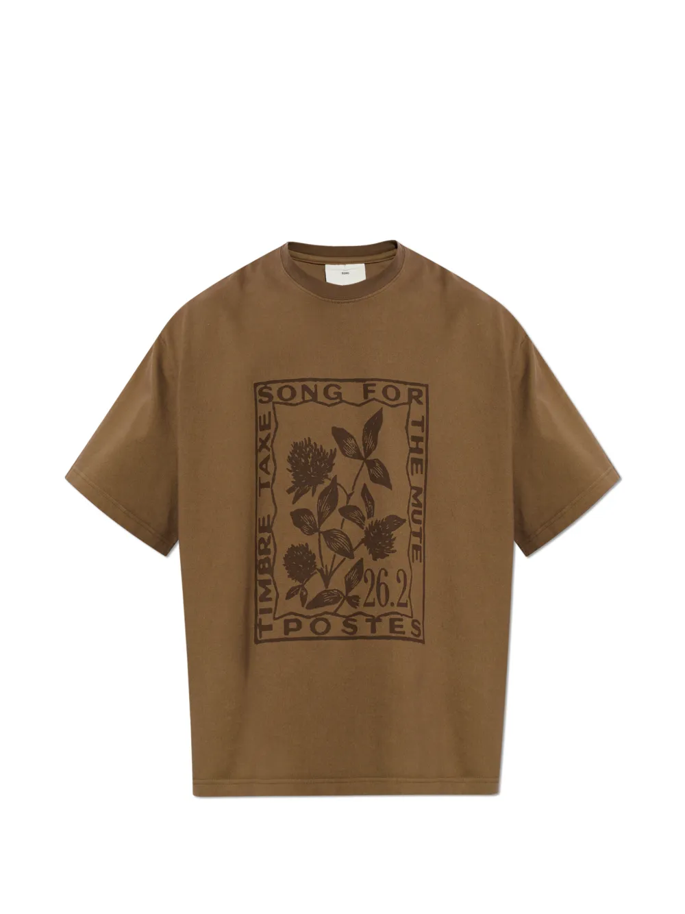 Song For The Mute graphic-print T-shirt - Marron Song For The Mute graphic-print T-shirt - Marron