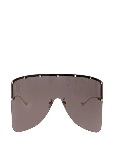 VALENTINO GARAVANI EYEWEAR Rockstud shield-frame sunglasses