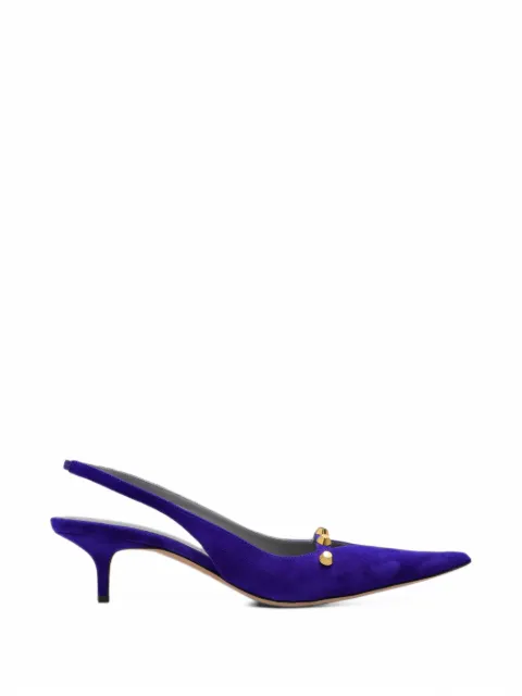 Balenciaga M.City stud-embellished pumps