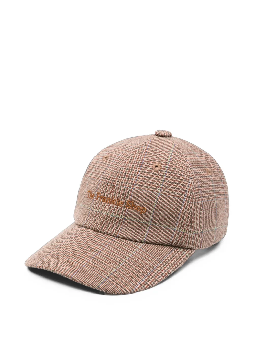 The Frankie Shop plaid baseball cap - Braun