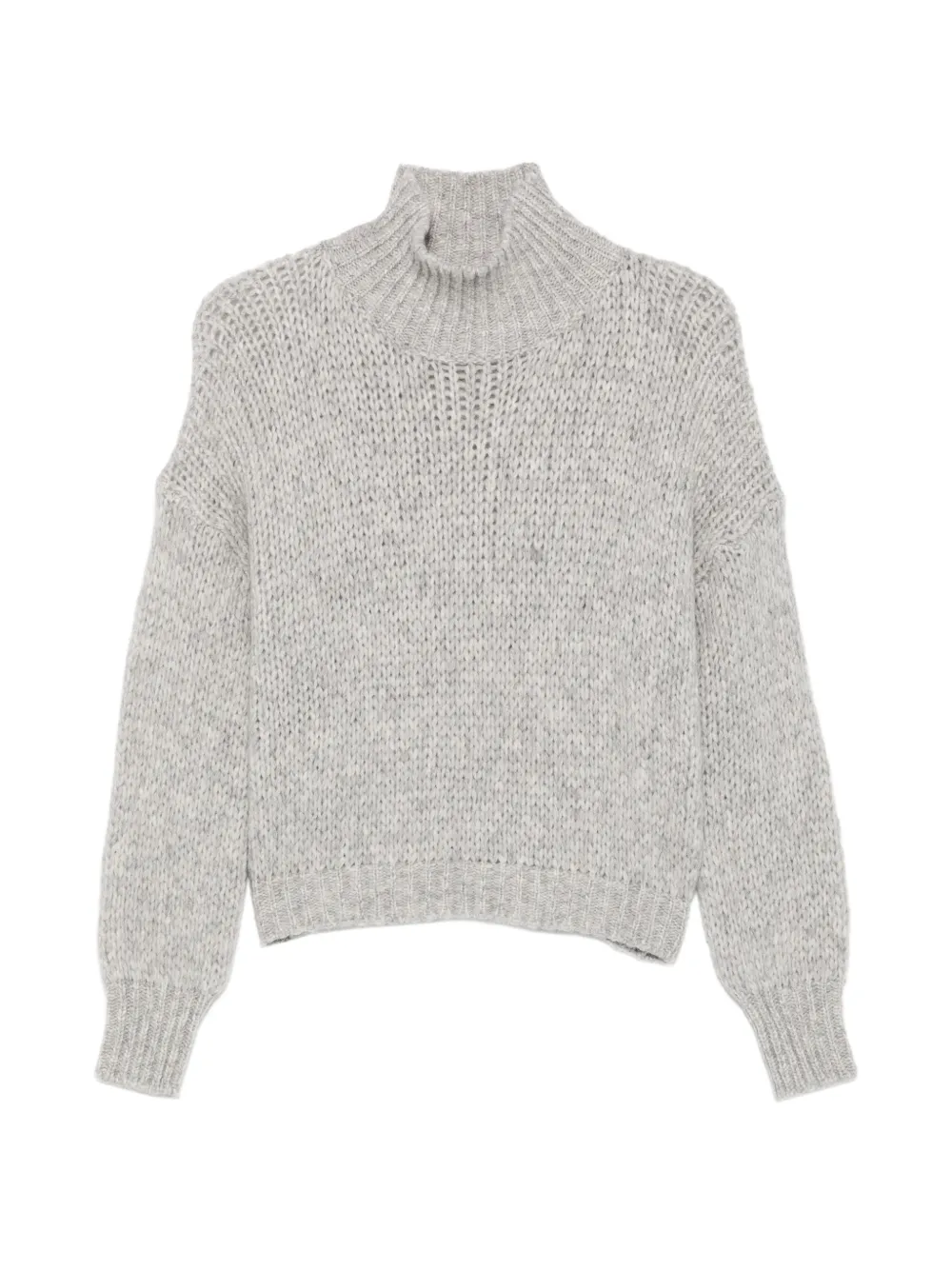 Roberto Collina chunky-knit high-neck sweater Grijs
