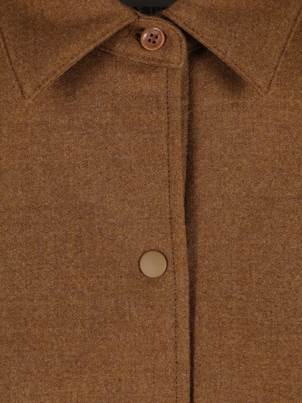 ASPESI button-down flannel shirt Bruin