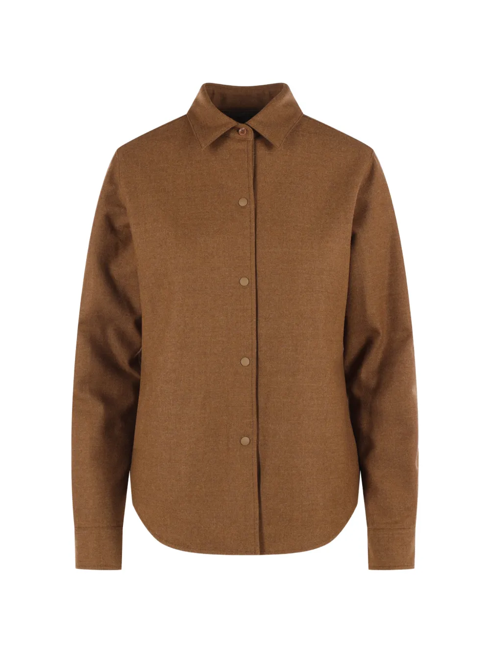 ASPESI button-down flannel shirt Bruin