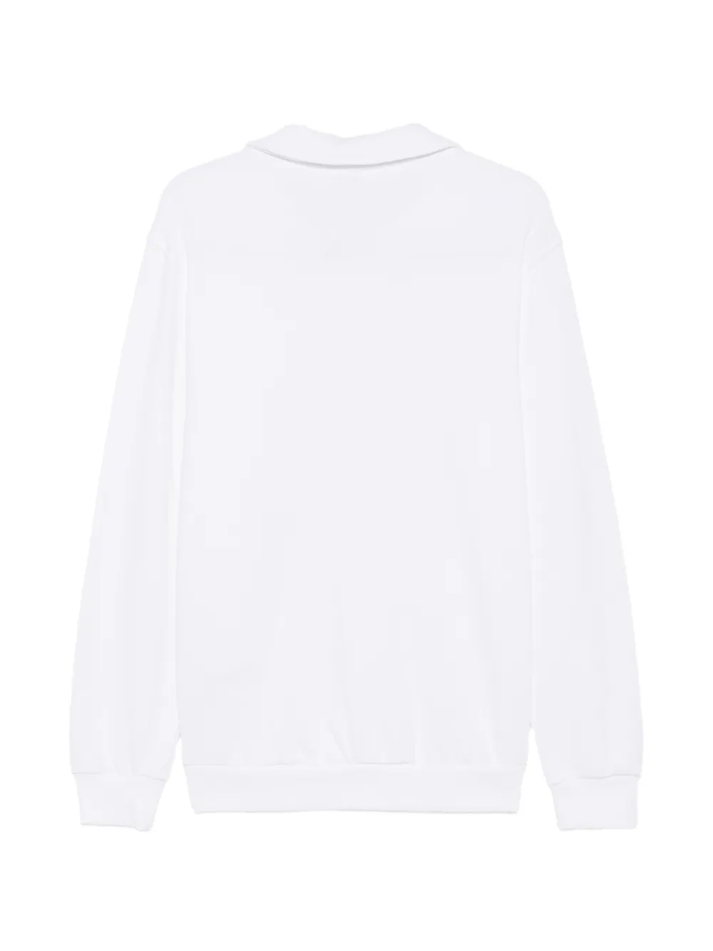 Moschino logo-print sweatshirt Wit