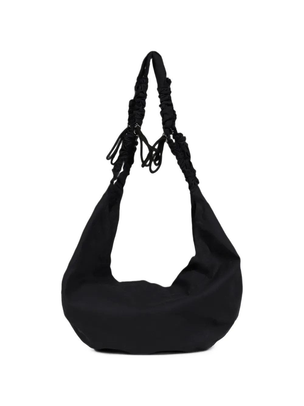 _j.l-a.l_ Pieck Ruched Shoulder Bag In Black