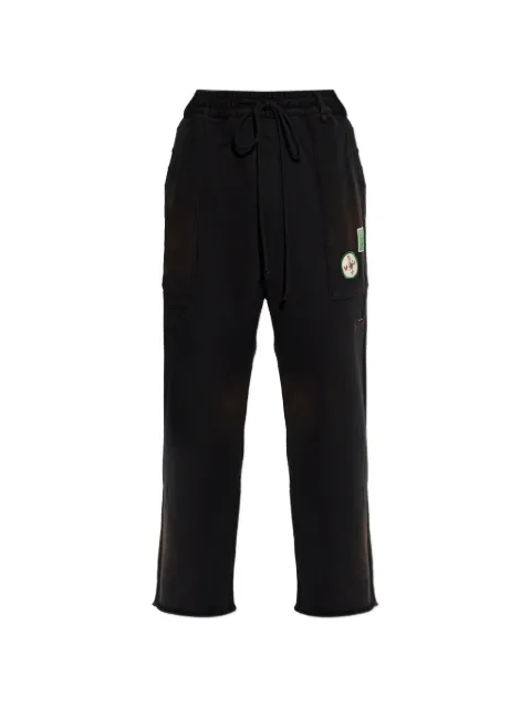 Song For The Mute patch-detail track pants