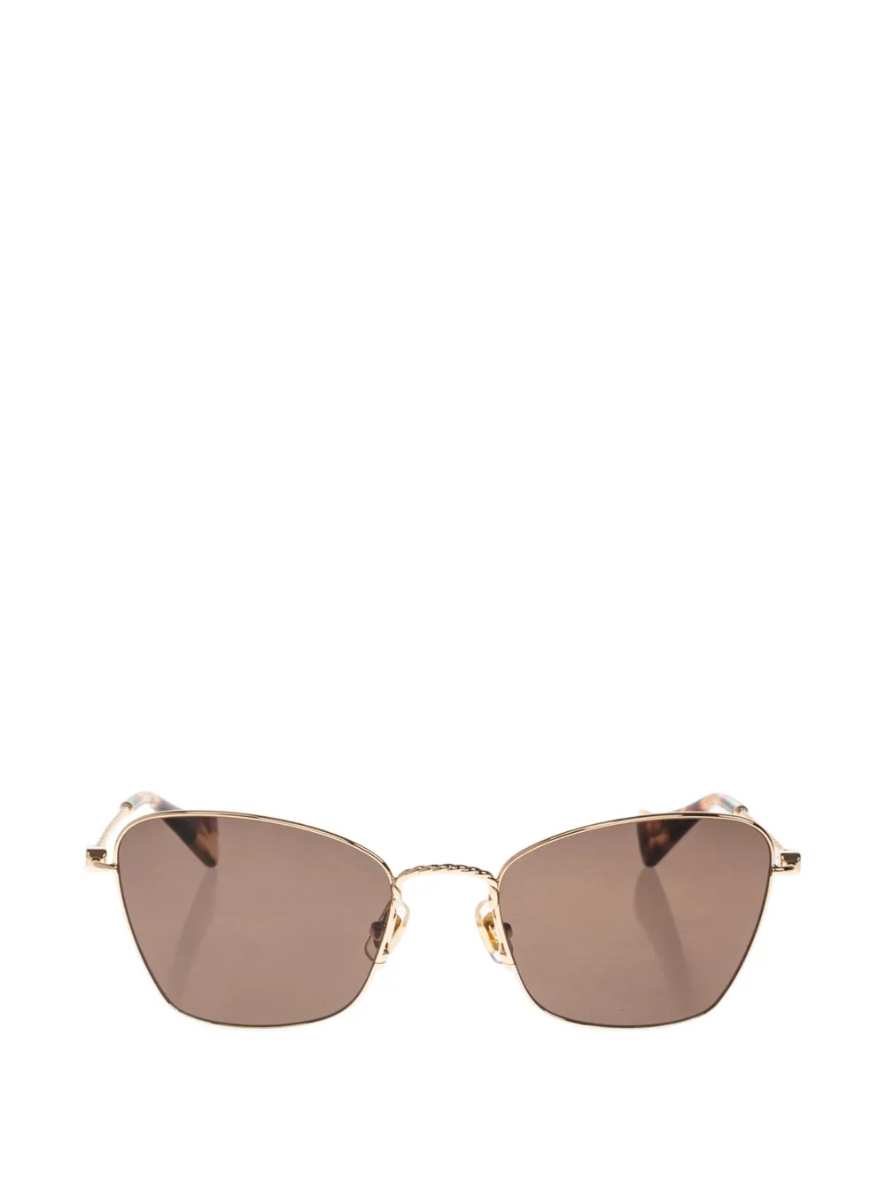 VALENTINO GARAVANI EYEWEAR Zonnebril met cat-eye montuur Goud