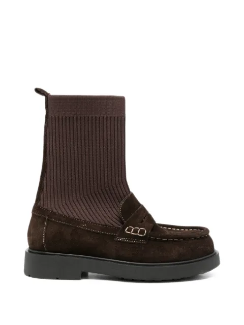 Florens suede sock-style ankle boots