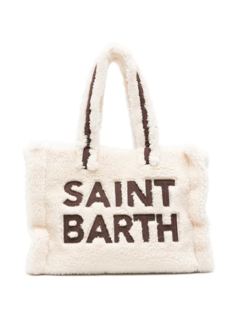 MC2 Saint Barth Kids Borsa tote con logo ricamato
