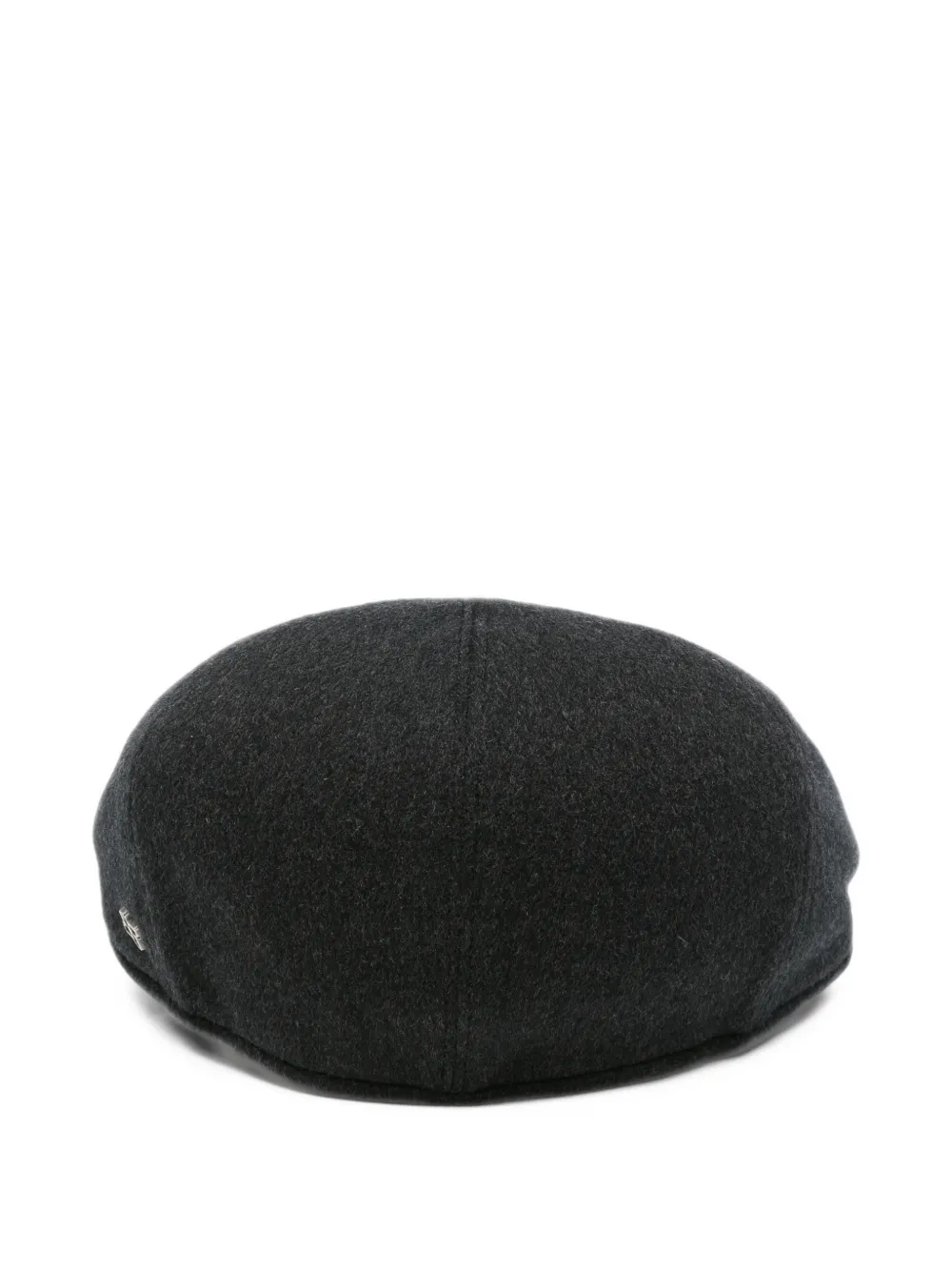 Tagliatore logo-plaque flat cap Grijs