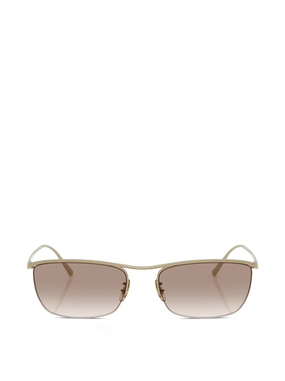 Oliver Peoples rectangle-frame sunglasses - Gold