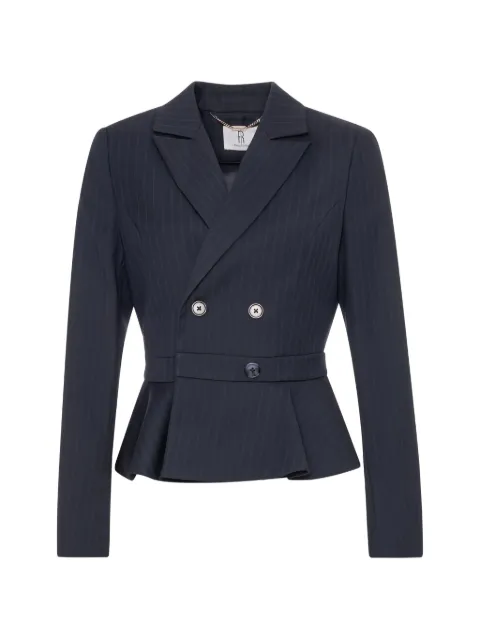 FRACOMINA pinstripe peplum blazer