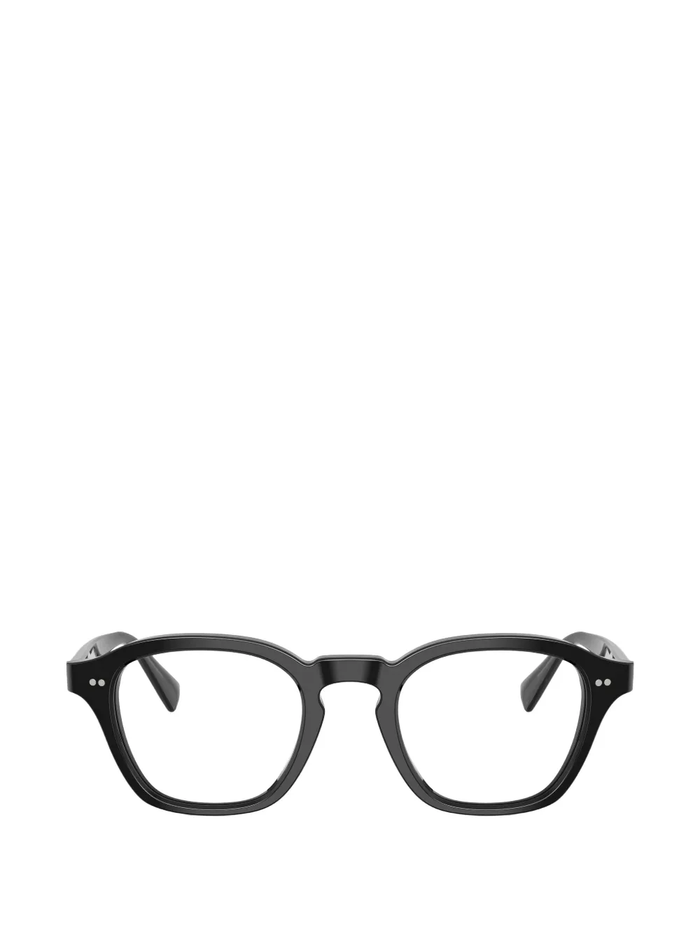 Oliver Peoples Eyles-R bril met geometrisch montuur Zwart