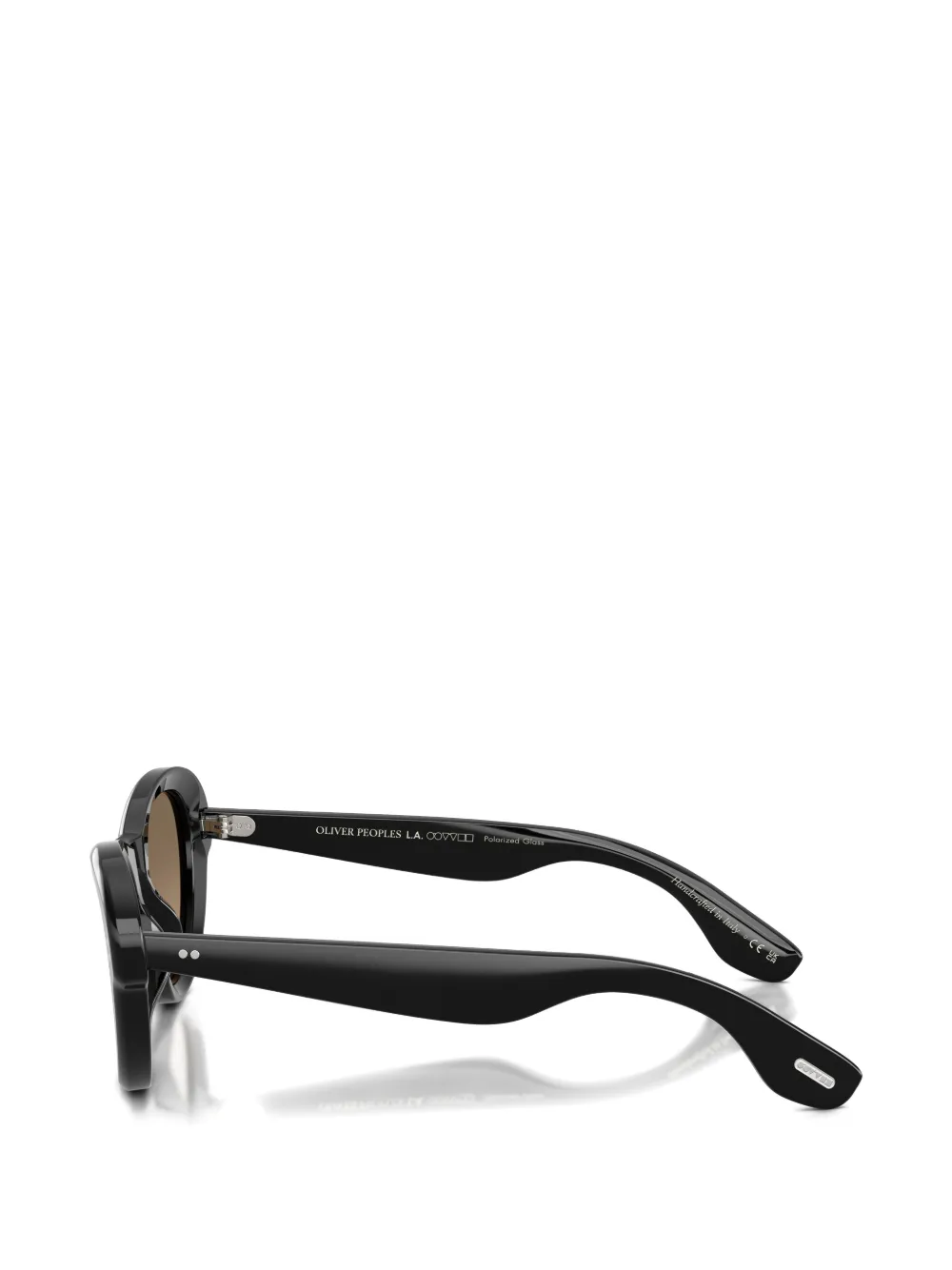 Oliver Peoples Encina zonnebril met geometrisch montuur Zwart