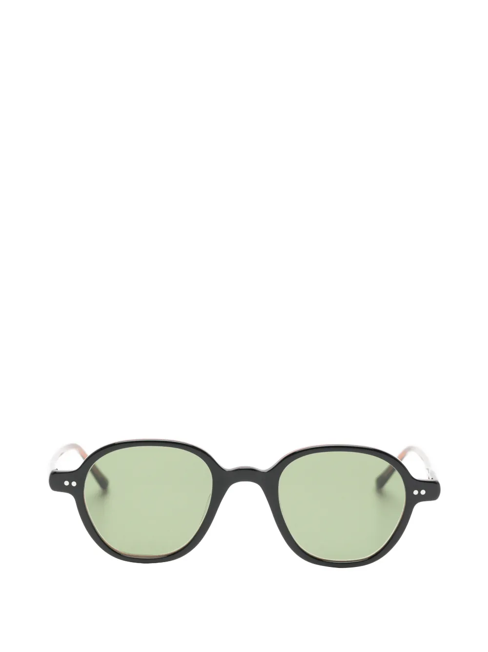 Lesca Babu round-frame sunglasses Zwart