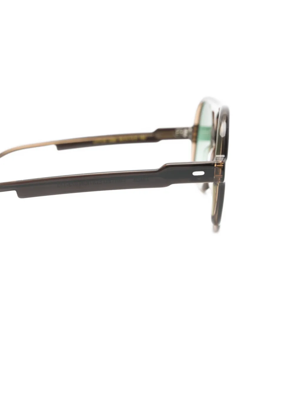 Lesca Lotus pilot sunglasses Bruin