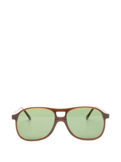 Lesca Rock pilot-frame sunglasses