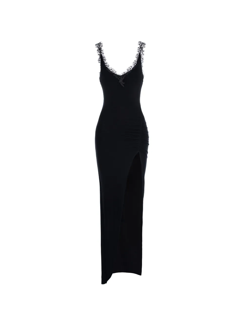 MANURÍ Isabelle maxi-jurk Zwart
