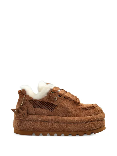 NAKED WOLFE Beau platform sneakers
