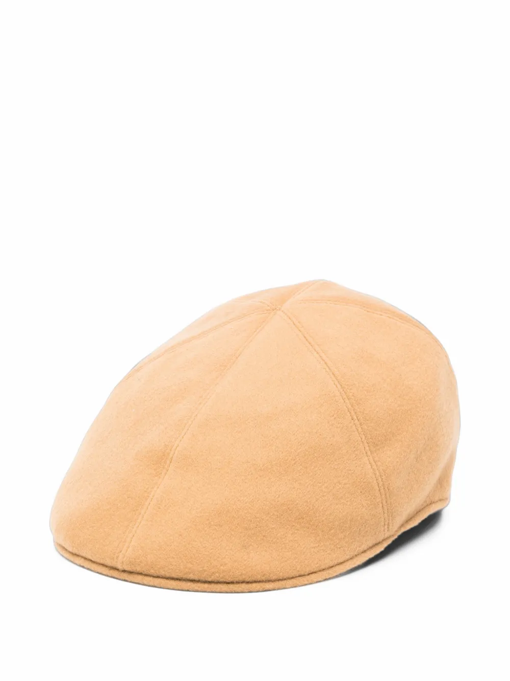 Tagliatore panelled flat cap Beige