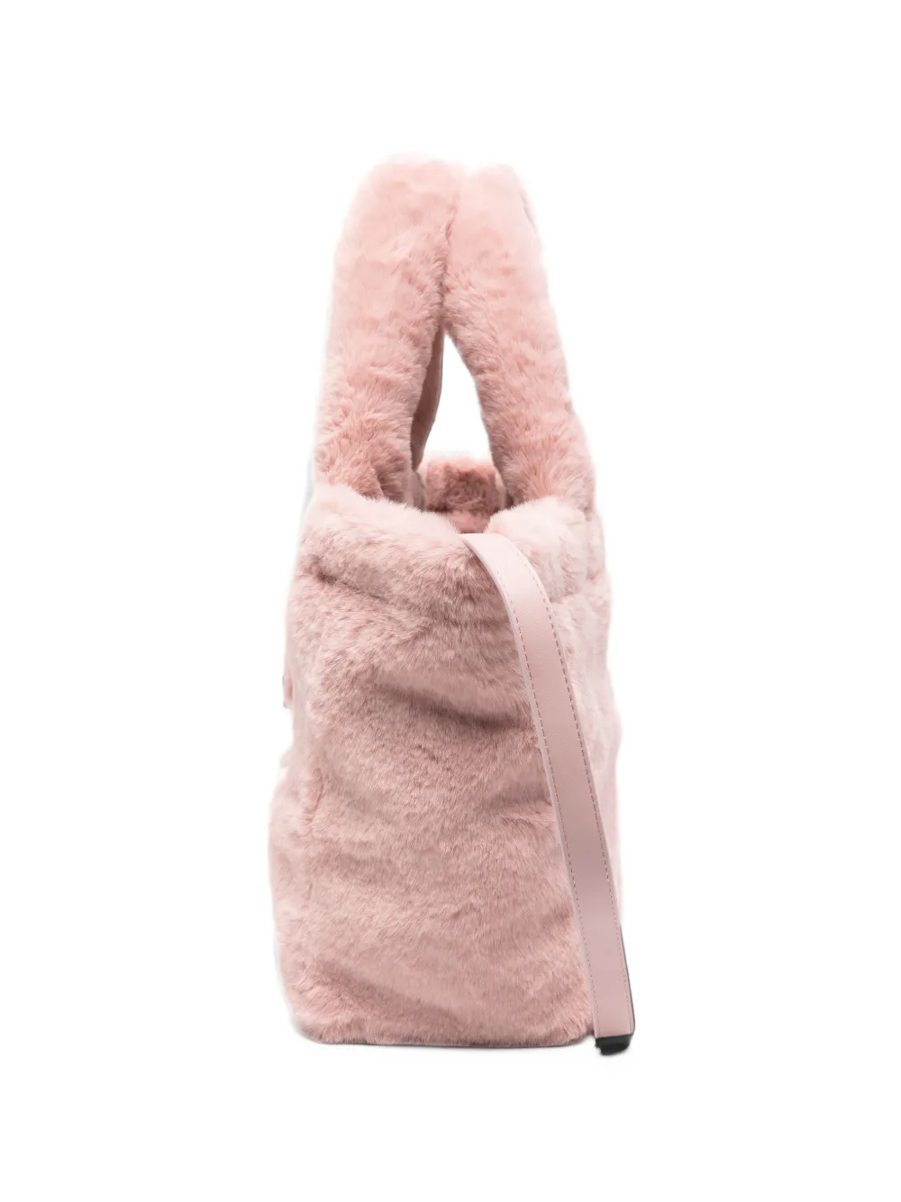 MC2 Saint Barth Kids Colette faux-fur tote bag Roze
