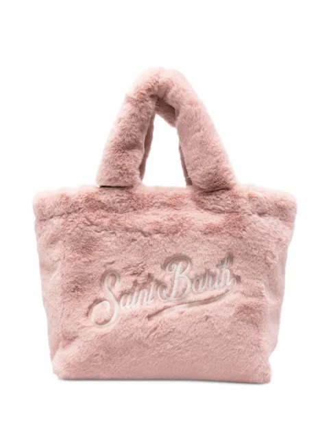 MC2 Saint Barth Kids Borsa tote Colette in pelliccia sintetica