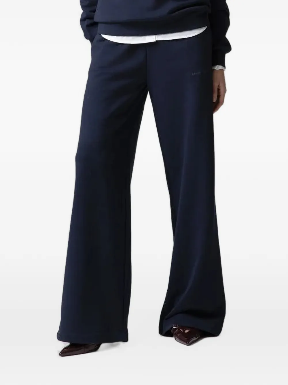 Gaëlle Paris fleece track pants - Bleu Gaëlle Paris fleece track pants - Bleu