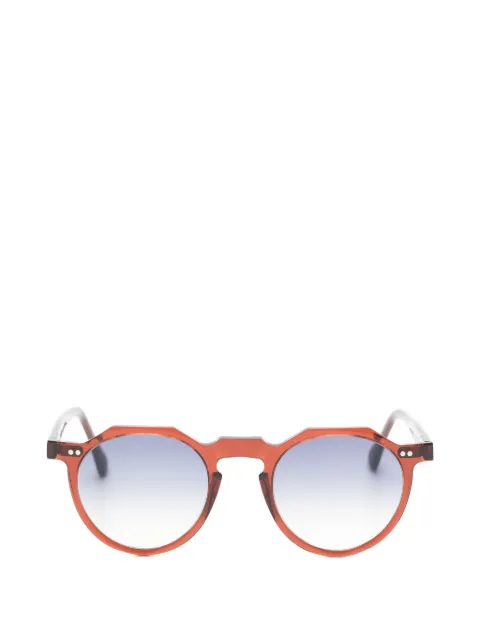 Lesca Bloc geometric-frame sunglasses