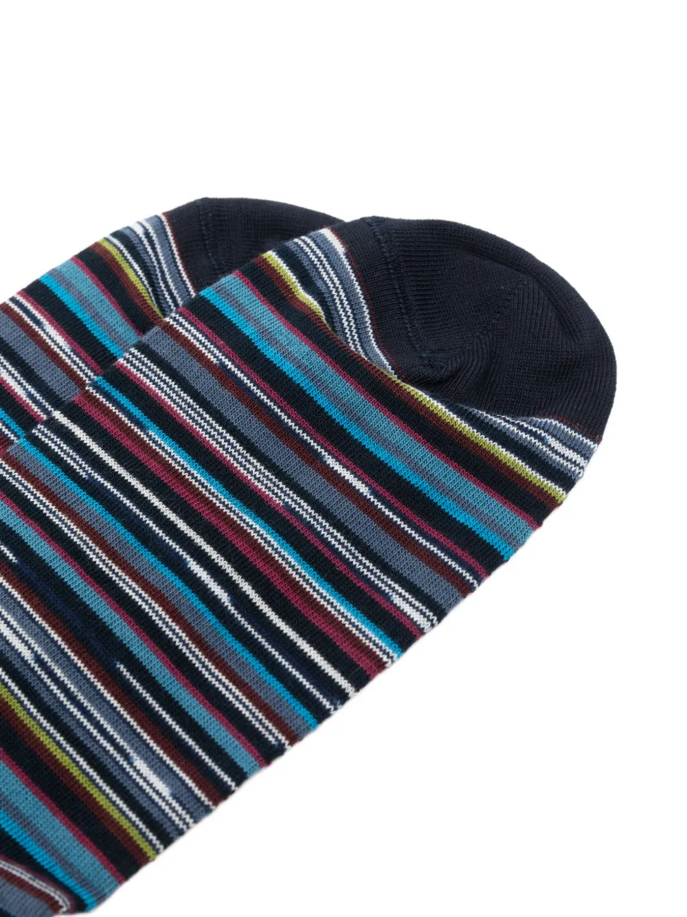 Missoni striped cotton socks Blauw
