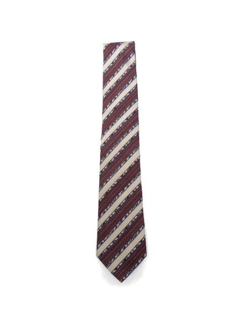 Missoni diagonal-stripe silk tie