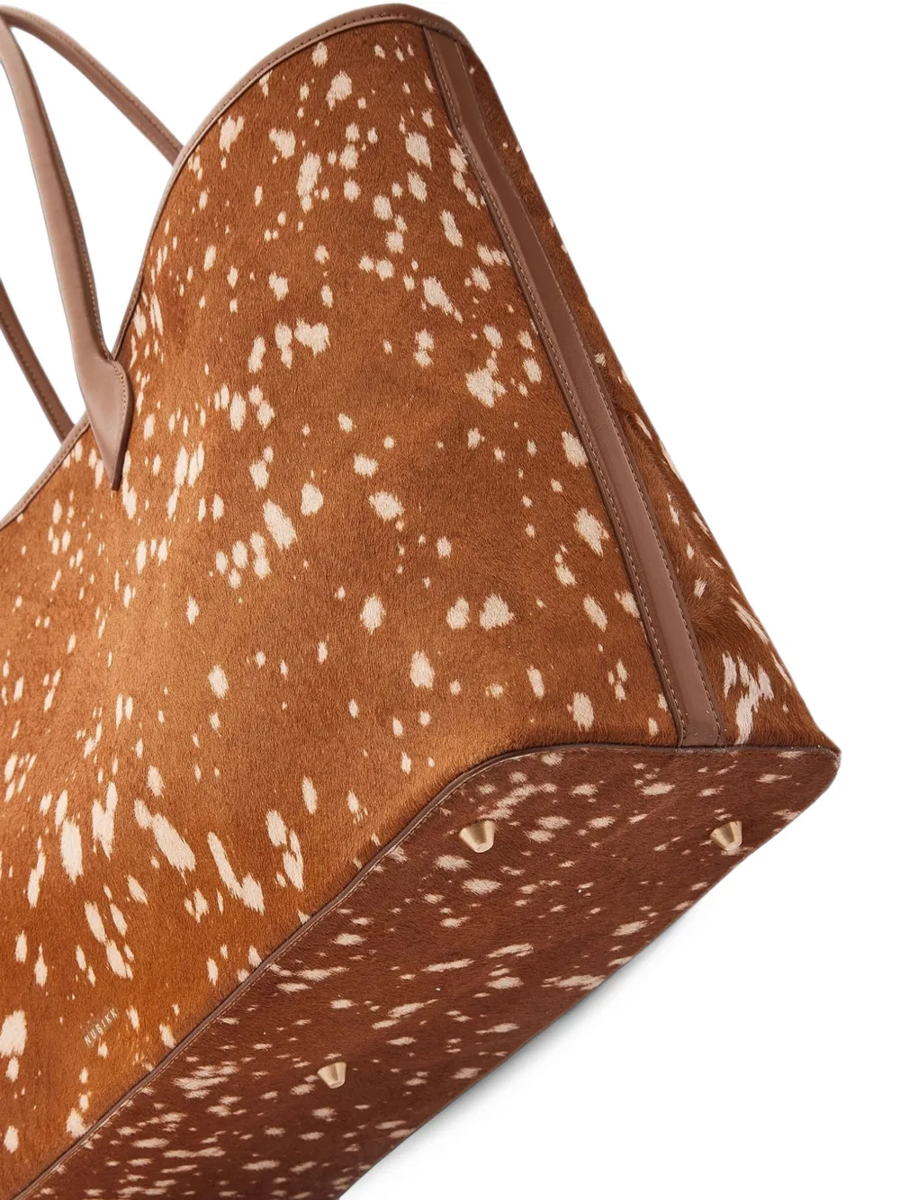 Nubikk Kiki shopper met dierenprint Bruin