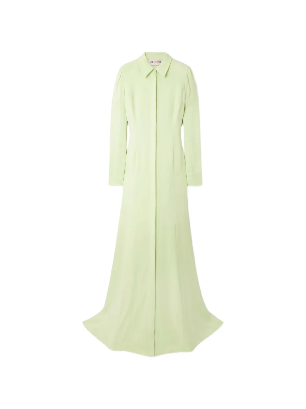 Valentino Garavani Zijden crêpe avondjurk Groen