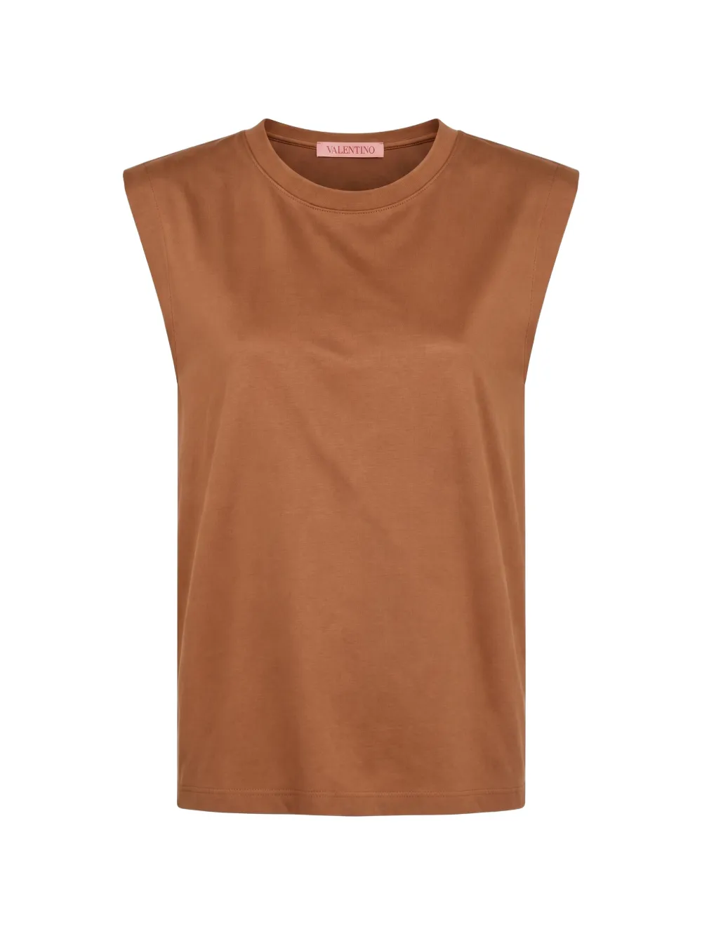 Valentino Garavani Tanktop met schoudervullingen Bruin