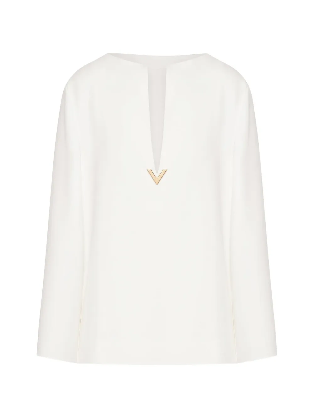 Valentino Garavani VLogo Cady Couture blouse - Bianco