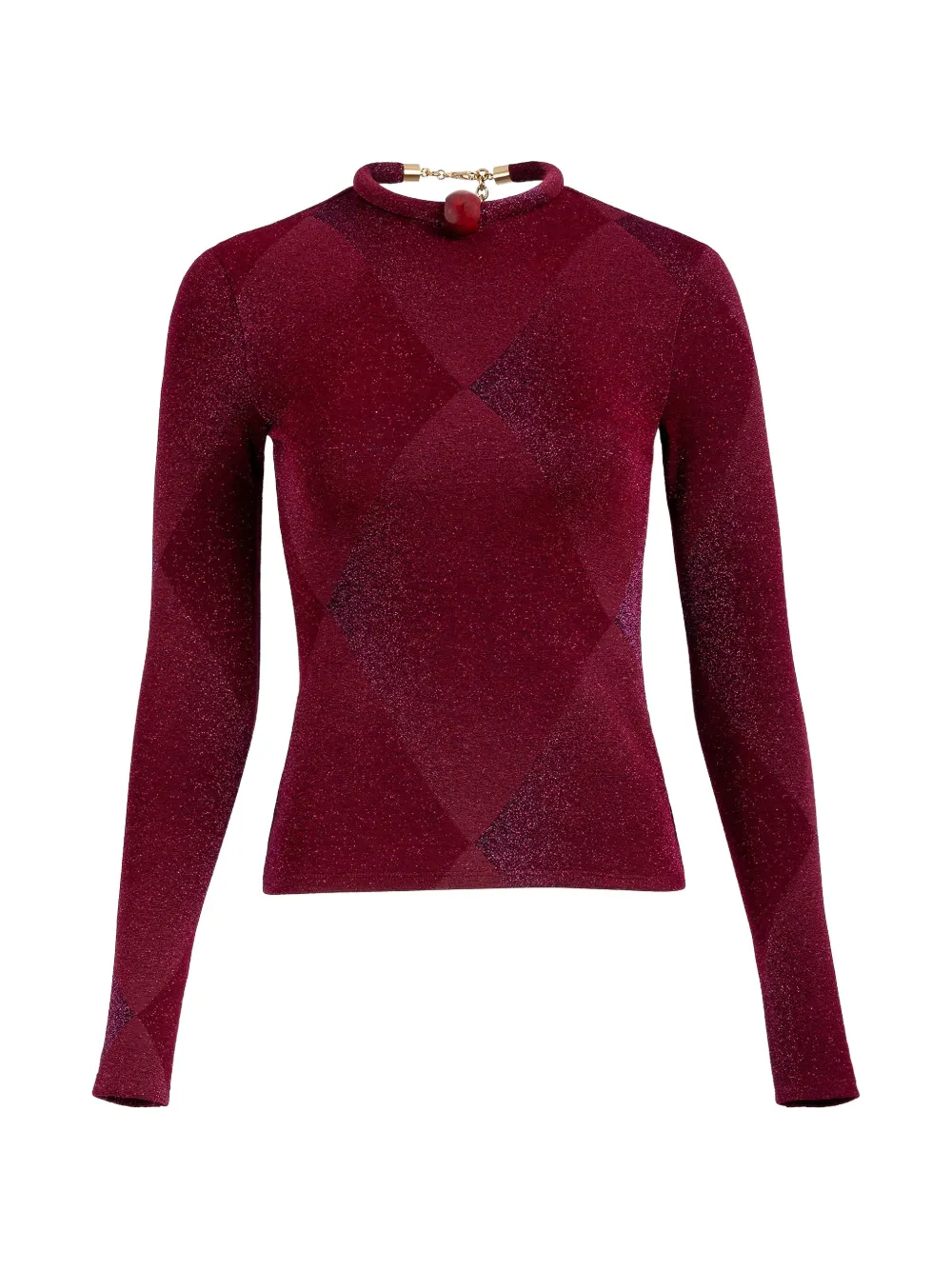 Silvia Tcherassi Lalia long-sleeve T-shirt - Rouge Silvia Tcherassi Lalia long-sleeve T-shirt - Rouge