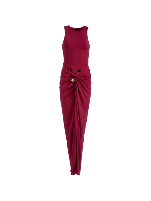 Silvia Tcherassi Leni draped-detail midi dress
