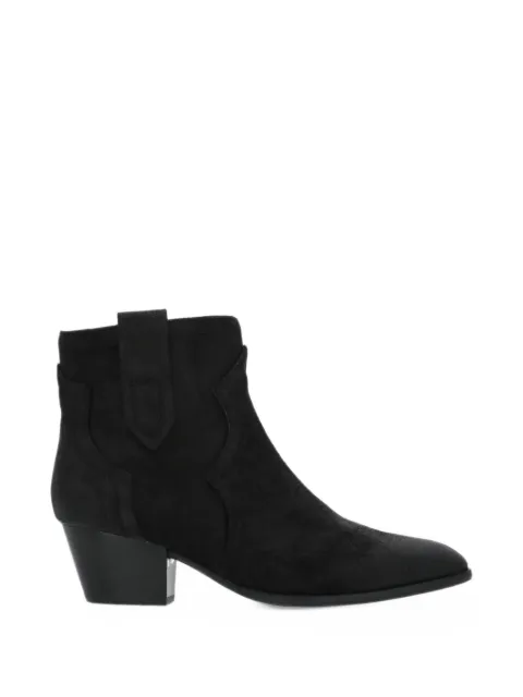 Ash Flare suede ankle boots