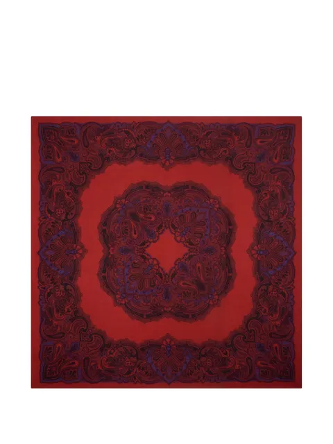 BOMPARD paisley-print square scarf