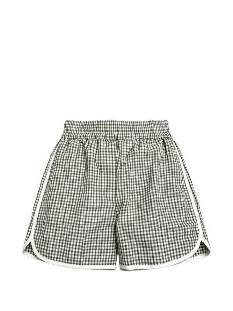 Brunello Cucinelli check-pattern shorts