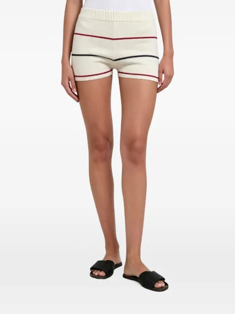 Brunello Cucinelli striped knit shorts