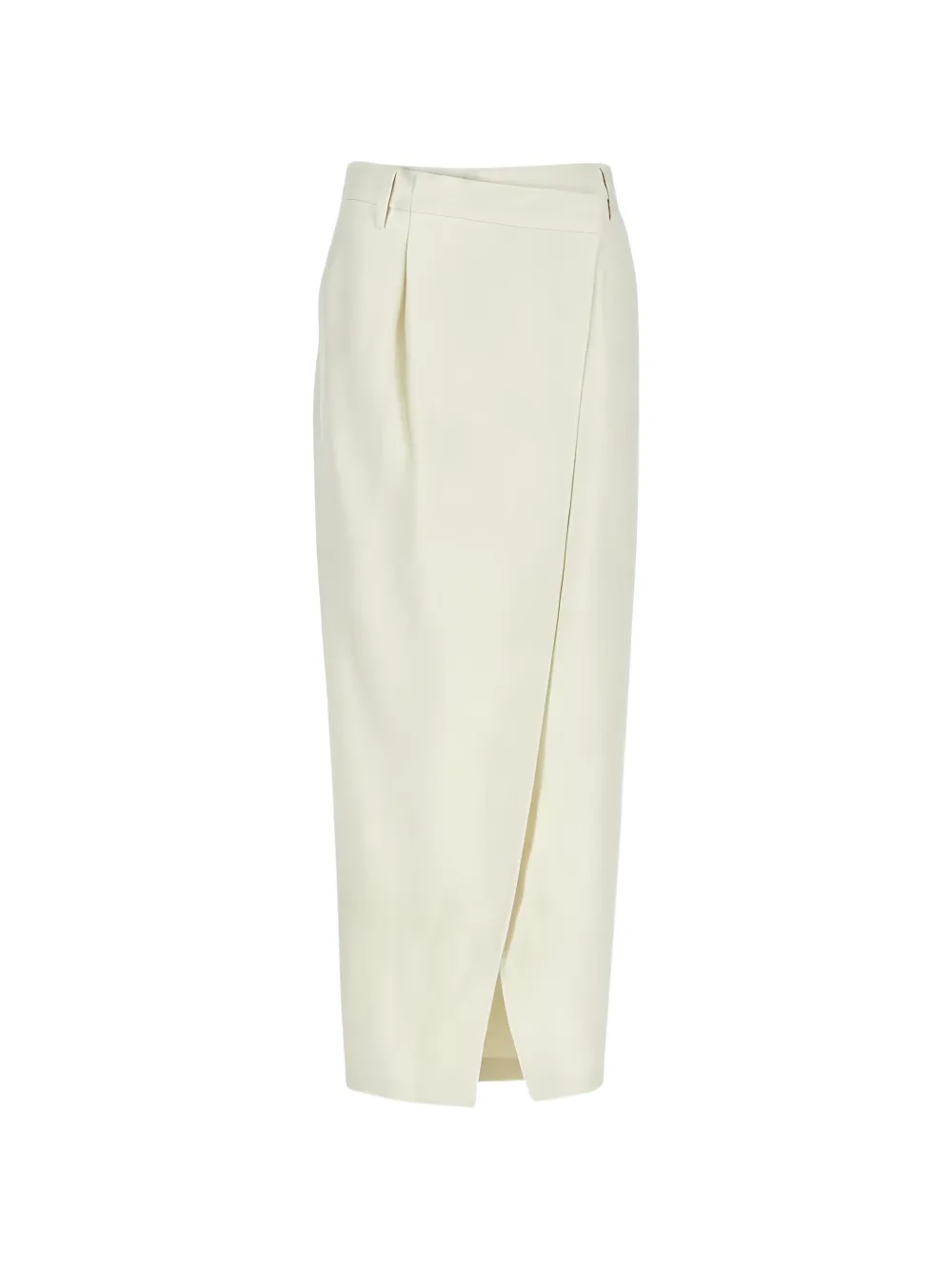 Brunello Cucinelli white pencil midi skirt - Blanc