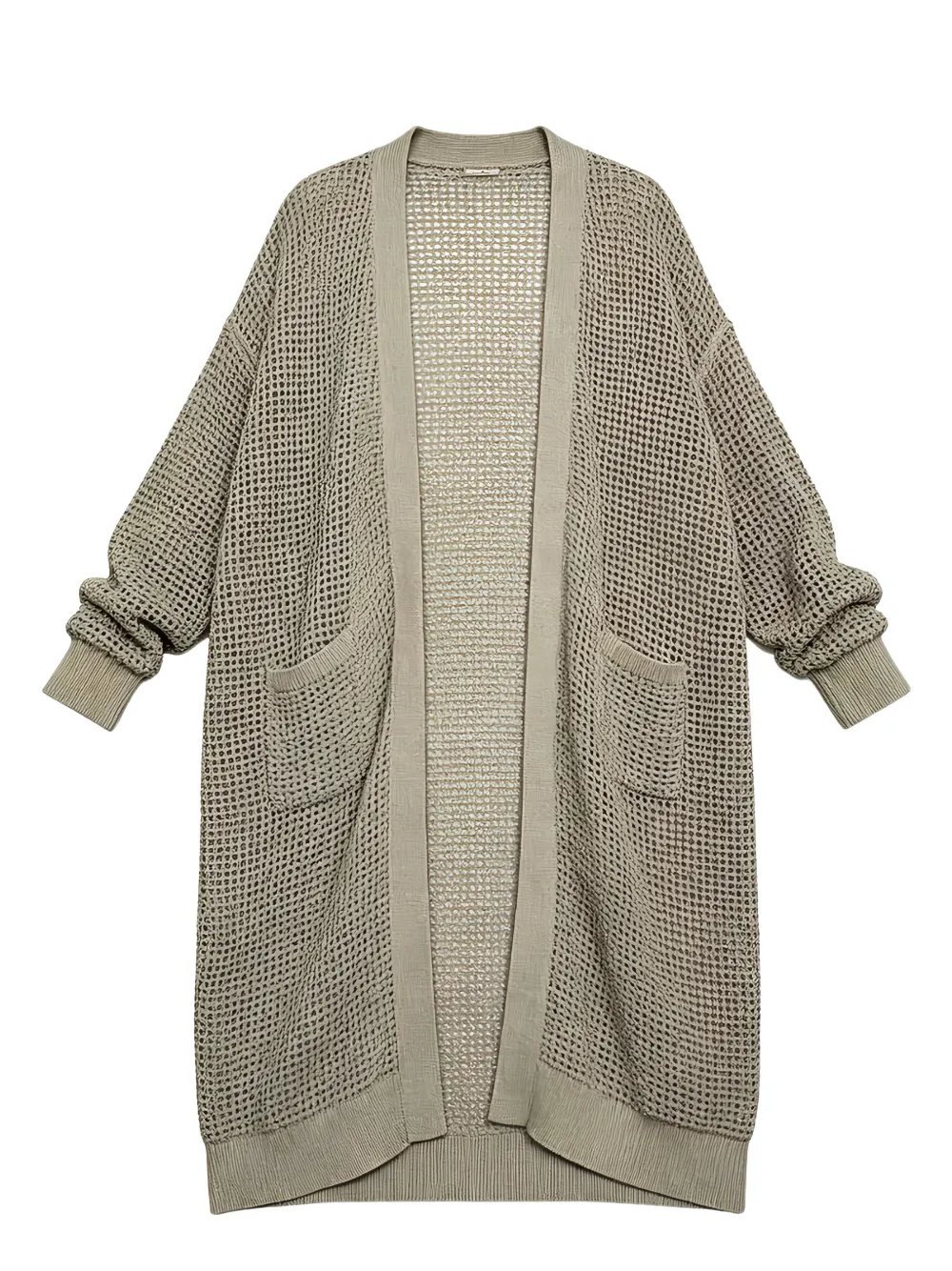 Brunello Cucinelli Opengebreid vest Beige