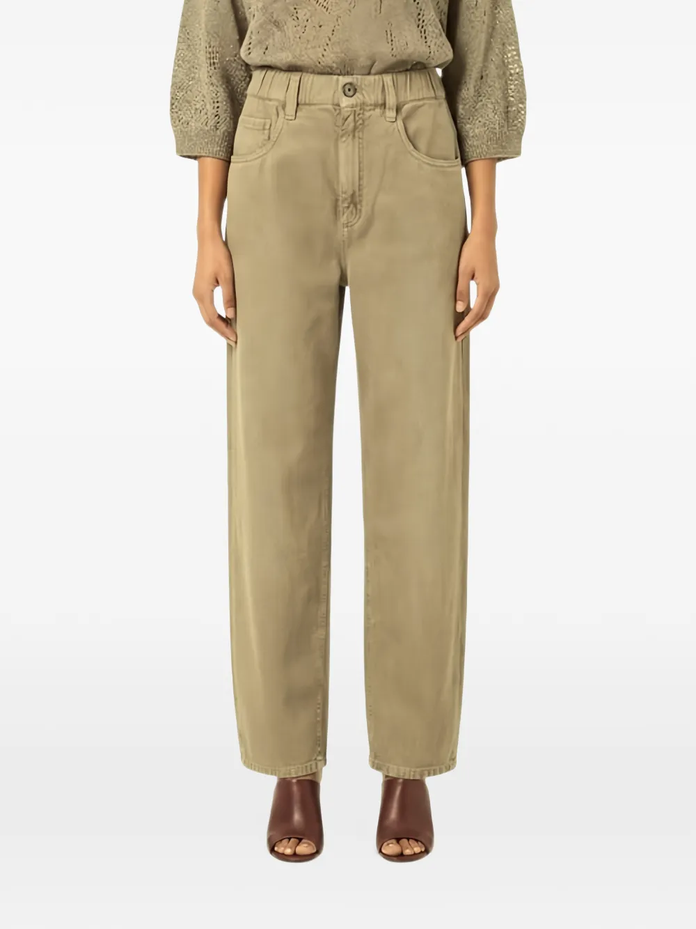 Brunello Cucinelli Straight broek Beige
