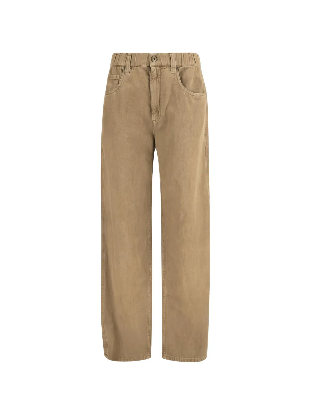 Brunello Cucinelli Straight broek Beige