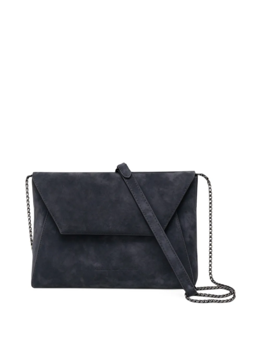 Brunello Cucinelli envelope-style leather cross body bag Blauw
