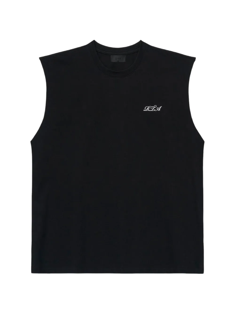 RTA Sylvain logo-print tank top - Noir