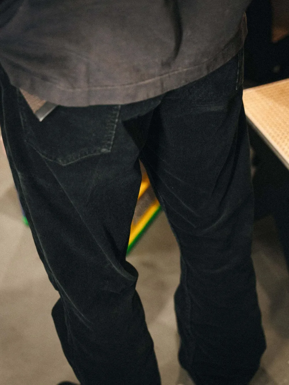 SAINT MXXXXXX Flared broek Zwart