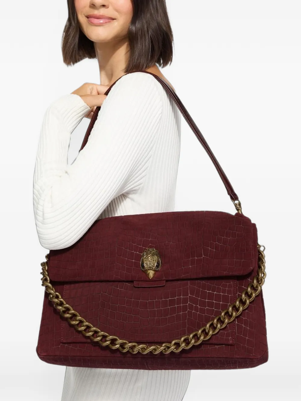 Kurt Geiger London extra large Celia shoulder bag - Red