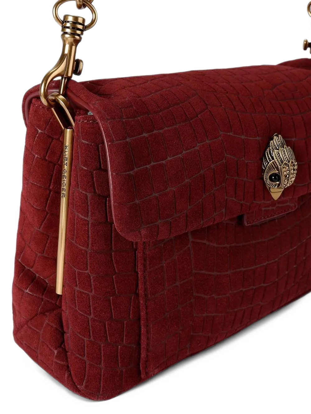 Kurt Geiger London Celia schoudertas Rood